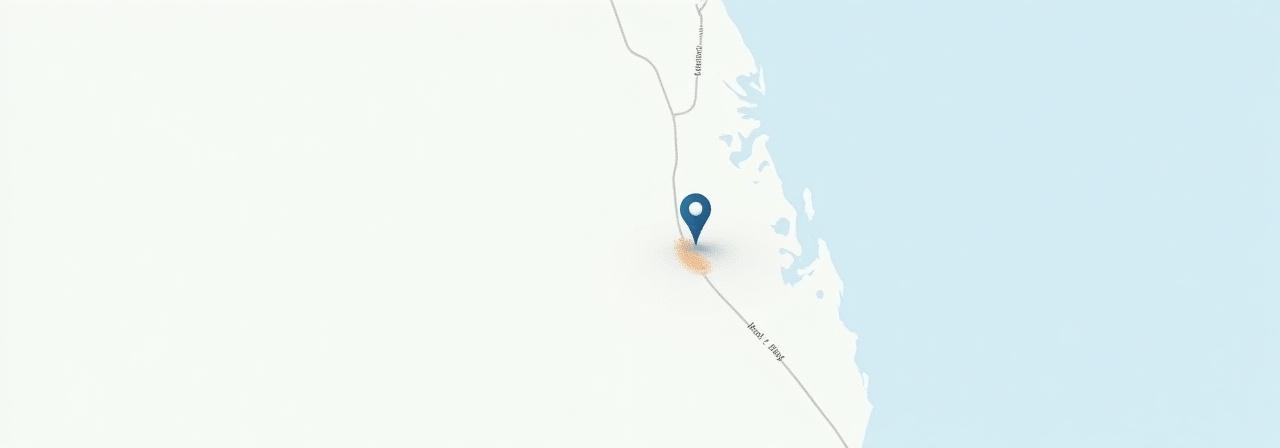 Map of Desir Quest Logistics headquarters near Clermont, Florida